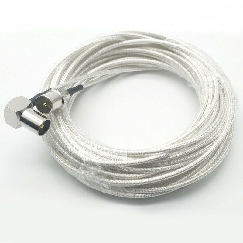 3X(RG316 SMA Cable High Temp Coaxial Cable, SMA Male to SMA Right Angle Mal