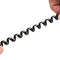 10ft Telephone Handset Phone Extension Cord Coil Line Cable Wire Black AU