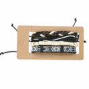 Man European Hot Retro Multilevel Cowhide Handmade Woven Bracelet