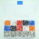 2340Pcs/Lot Mixed Ferrule Kit Electrical Crimp Crimper Cord Wire End Termin
