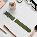 Nylon Watch Band Strap For Garmin Fenix 3 Colour:Green (Nylon) G2R1