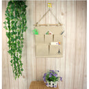 ConvenientÂ  5 Pockets Closet Door Wall Hanging Organizer Storage Bags Pouch liau