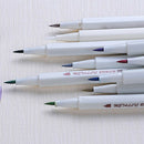 10pcs/set Metallic Markers Glitter Paint Pen Calligraphy Brush Pens for DIY Arts