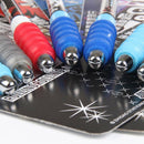 Non Slip Coated Spinning Ballpoint Pen Gaming Rolling Finger Playing Rotate Pro