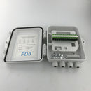 Fiber Optic Connection Box  Cassette Fiber Optic Terminal Box 2-wire FTTH Box