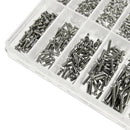 1000Pcs Mini Nails Nut Assortment Repair Tiny Screws Set For Eyeglasses