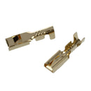 20 Pcs Female Spade Cable Wire Terminals for 2.8mm Connectors
