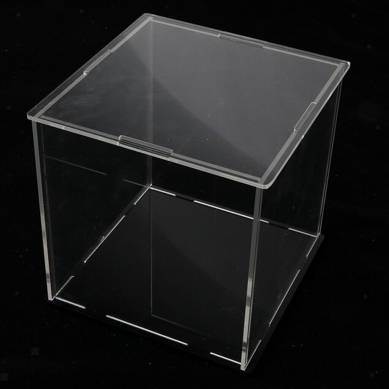 5.5 x 5.5 x 5.5 Inch Acrylic Display Case Anti-Dust Protection Display Box for