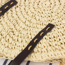 Handmade Round Shoulder Bag For Women Female Handbag Summer Bohemian Beach