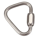 Stainless Steel Screw Gate Rock Lock Climbing Gear Carabiner 3.5MM
