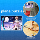 1000pcs Sickle Girl Jigsaw DIY Paper Puzzle Assembling Adults Children Toys