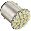 2 X 1157-T25 BAY15D 22-1206 SMD P21W S25 DC 12V LED brake lights White Ligh