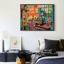 5D DIY Full Drill Diamond Painting Sewing Room Cross Stitch Embroidery Kits