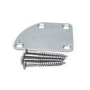 Metal Electric Guitar Neck Mounting Plate With Scrws