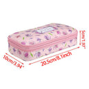 bon208 Floral Pencil Case with Compartments -High Capacity Double Layers Pe I4Y5