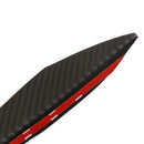 6PCS/Set Carbon Fiber Front Bumper Splitter Fins Splitters for Universal Car