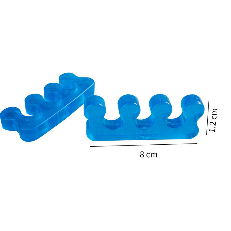 1pair Toe Separator Foot Soft Silicone After Sports Straightener Spacer Pedicure