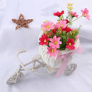 Flower Basket Container Home Vase Wedding Bike Tricycle Home Wedding Decoratio-
