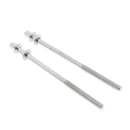 2 Pcs Drum Tension Rods with Drum Screws for Drummer 109mm