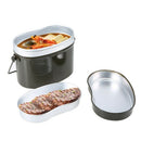 Outdoor Lunch Box Hiking Camping Climbing Lunch Case Outdoor Pot Bowl Table