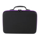 60-Bottle Essential Case 5ML-15ml Holder Storage Organizer for Travel Purple