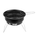Mini Portable Round Camping Bbq Barbecue Grill Stand Stove Outdoor Camping  E6L4