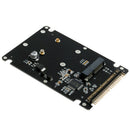 mSATA SSD To 44 Pin IDE HDD SSD 2.5" SATA Adapter Converter Card
