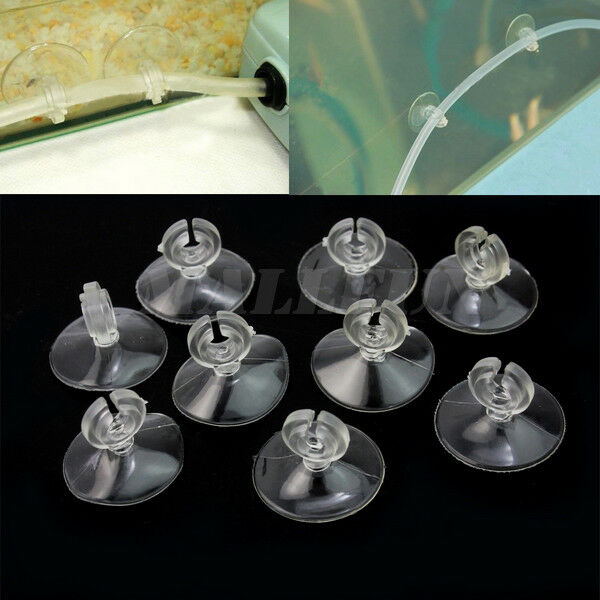 Hot 20 Pcs Aquarium Tanks Air Hose Airline Tubing Heater Holder Suctio HAB