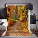 5x7FT Autumn Fall Forest Photography Vinyl Background Studio Photo Backdro KRU