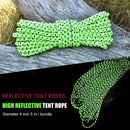 20m Survival Paracord 4mm Reflective Camping Parachute Cord Lanyard Rope