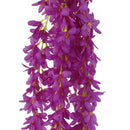 2x Artificial 5-Fork Hanging Vine Simulation Lilac Flower Garland PurpleRed