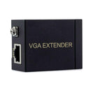 RJ45 To VGA Signal Extender 60M Transmitter Receiver Adapter