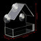 Transparent Plastic Adsorption Type House Shape Bird Feeder Innovative Suct