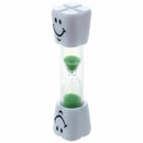 Childrens Toothbrush Timer Hourglass Kids Sandglass Smile Sand Egg 2 Minute X9Y4