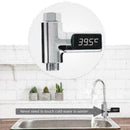 LED Display Electricity Celsius Flow Self-Generating Water Shower  Thermome B2I7