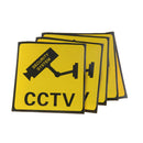 3pcs/set CCTV Security System Camera Sign Waterproof Warning Stickers ES