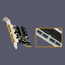 4 Port Usb 3.0 Pci Express Expansion Card Pcie Pci-E Usb 3.0 Host Controlle N9U7