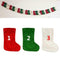 24PCS 7" Christmas Mini Stockings digital Countdown Stock Candy Storage Stocking