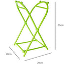 Foldable Floor Type X-Type Trash Can Plastic Garbage Bag Holder Kitchen Sto