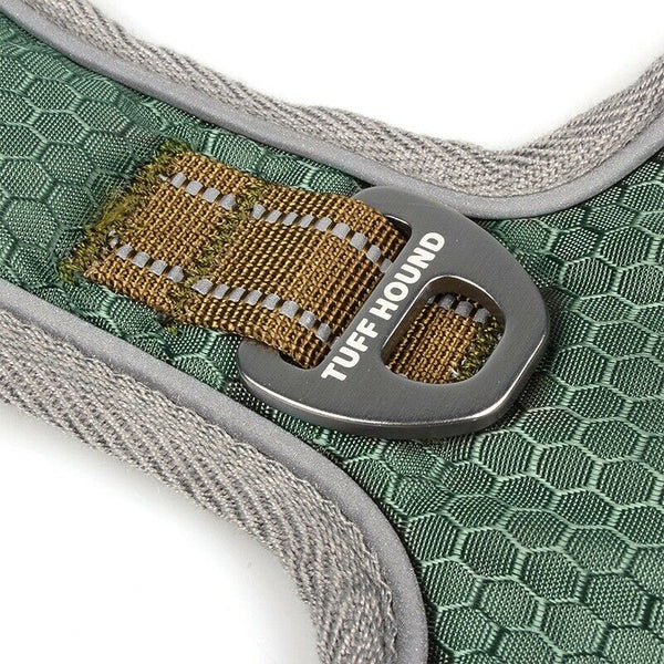 Tuff Hound Medium And Large Dog Collar Anti-Rush Chest Back Comfortable Bre