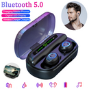 V10 Bluetooth 5.0 Waterproof Earbuds TWS Wireless LED Earphones Stereo Headset