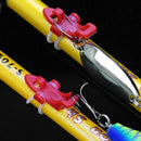 Fishing Hook Keeper Fishing Rod Lure Bait Safety Holder Plastic Hanger Fish Z1H5