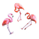 18pcs/set phone laptop flamingo stickers trunk guitar stickers for kids toys f&M