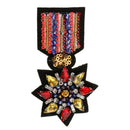 Embroidered Sew/Iron On Patch Badge Transfer Bag Clothes Rhinestone Applique