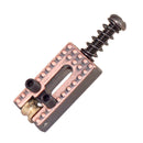 6 Pack Red Copper Roller Tremolo Bridge Saddles for Stratocaster Telecaster