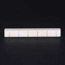 White Guitar Parts  String Classical Guitar Bone Bridge Saddle And Nut Set LJ