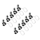 10x Plastic Air Valve Caps Screw Type For Inflatable Boat Mattress Airbed White