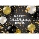 Happy Birthday Photographic Art Cloth Backdrop Studio Prop Household Decor