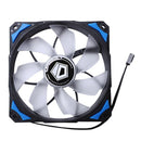 Controller Cooler Pl - 12025 120 Mm Led Fans 4 Pin Pwm Control (blue) S7C8
