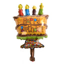 2X Helium Air Foil Balloons Happy Birthday Decoration Party Balloon Kids Hn